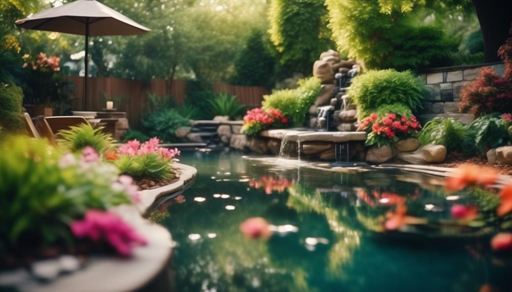 creating a serene outdoor oasis