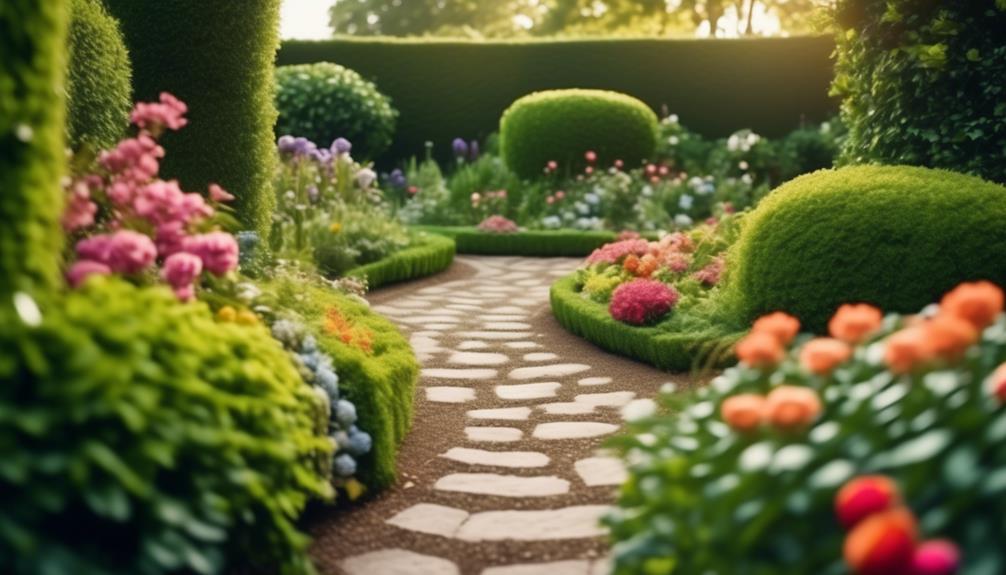 designing intricate garden pathways