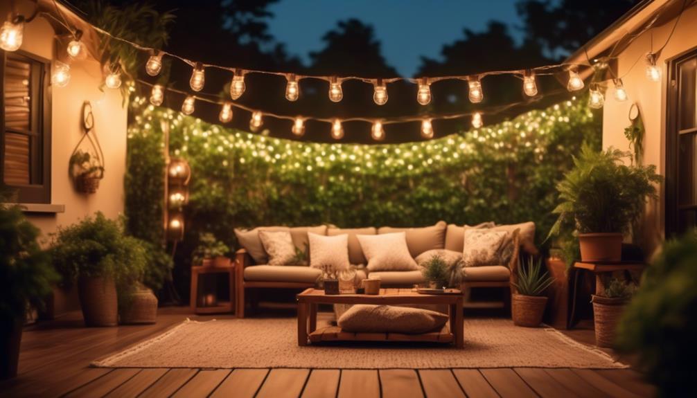 easy backyard lighting suggestions