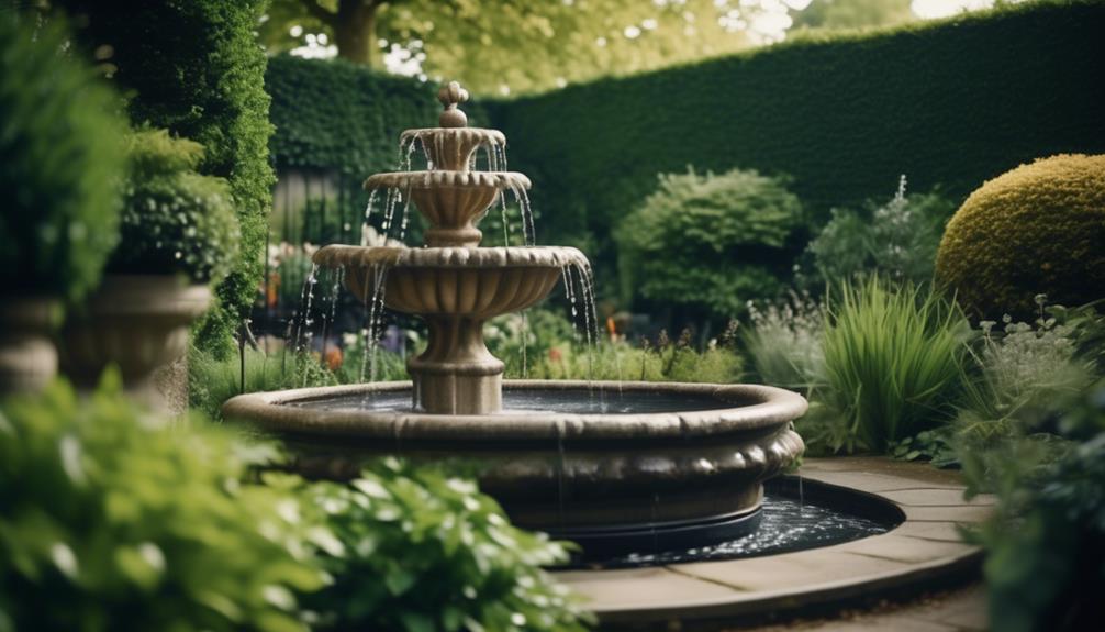 enhancing outdoor spaces with water